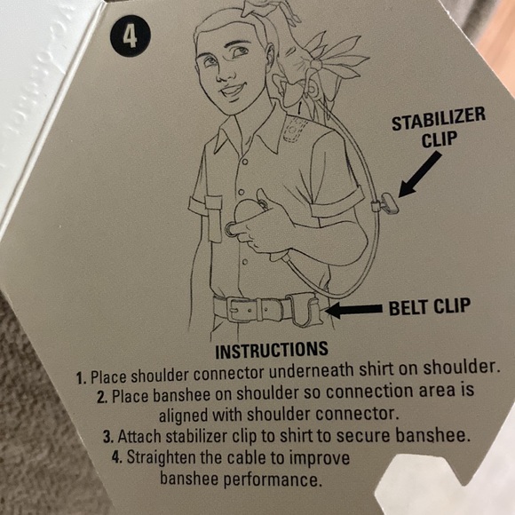 Disney’s Banshee Authentic tag attached. Used. Collectible. Interactive Toy - Picture 9 of 10